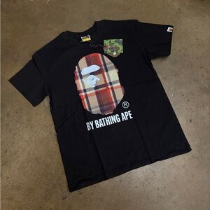 Bape X Burberry Shirt New size large